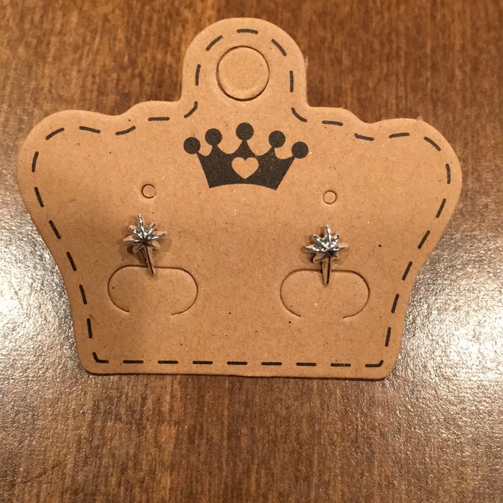 Shooting star post earrings